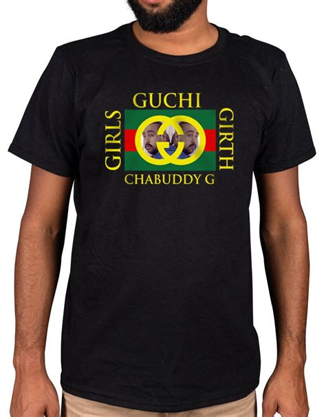 chabuddy g t shirt gucci|Gucci t shirt logo.